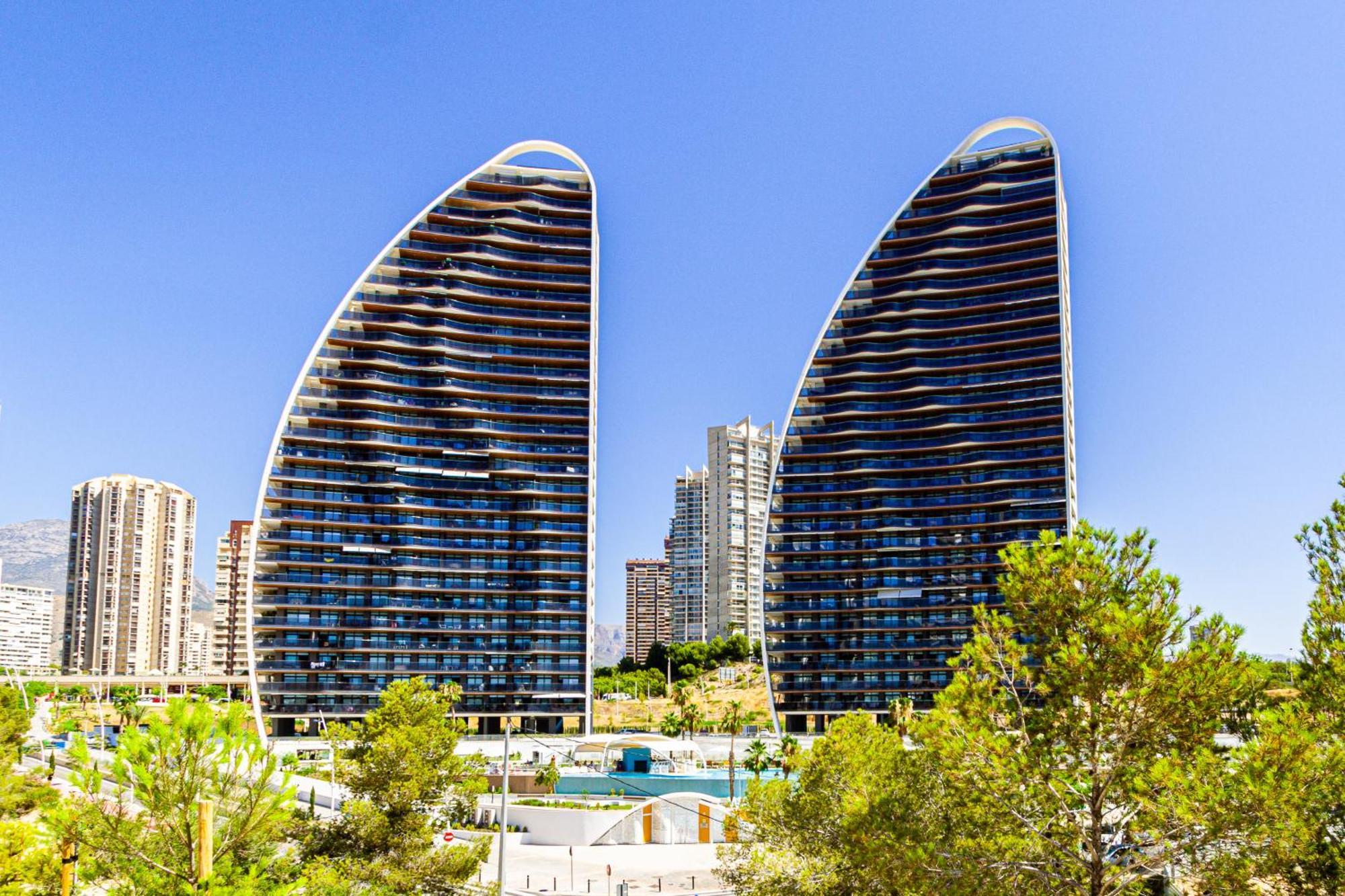 בנידורם Sunset Waves Lovely Apartment מראה חיצוני תמונה